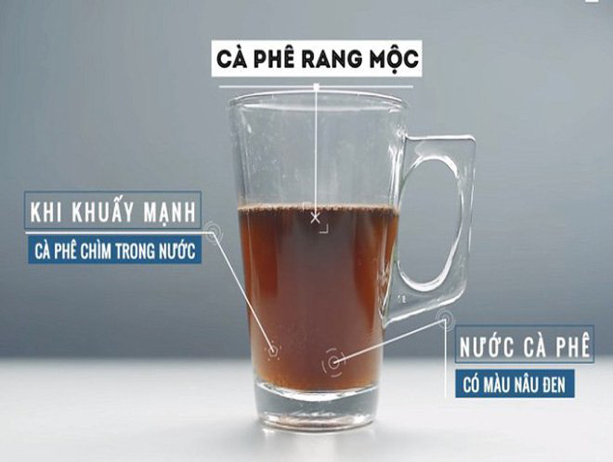 Cách phân biệt cà phê thật/giả